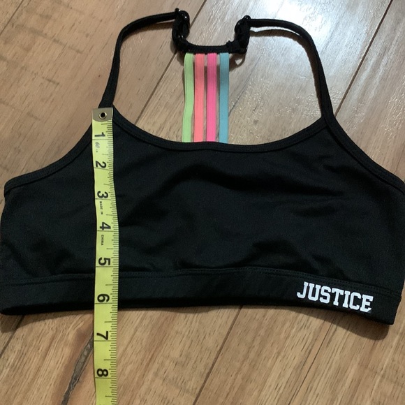 💜5 for $25💜Justice active girls sport top undergarment black - Picture 6 of 14